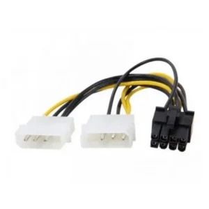 Adapter VGA(M) 8 pina 2x Molex Linkom