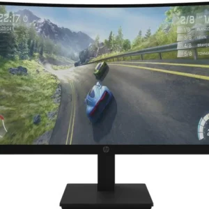HP MON 27 X27c FHD Curved Gaming Monitor, 32G13AA