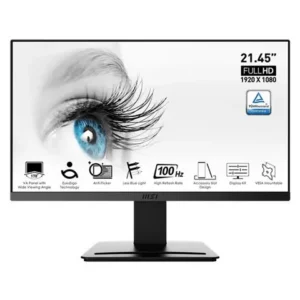 Monitor 22 MSI PRO MP223 Flat FHD VA 100Hz 1 ms HDMI/VGA