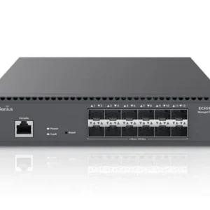 EnGenius 12-Port 10 Gigabit SFP+ Half-Rack Aggregate Fiber Switch