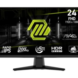 Monitor 24 MSI MAG 242F IPS, FHD, 0,5ms, 200Hz, HDMI, DP