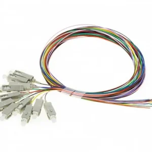 Set pigtejlova SC/UPC, Econ, MM OM2, 1,5m, Color code