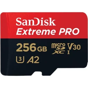 MICRO SD.256GB Sandisk Extreme Pro + ad. SDSQXCZ-256G-GN6MA