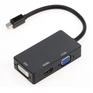 Mini DisplayPort na HDMI+VGA+DVI DHV-59
