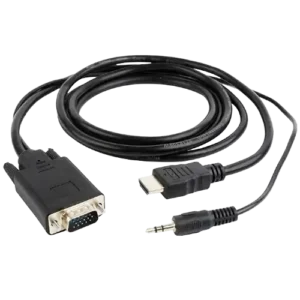 Kabl HDMI-VGA+Audio Gembird A-HDMI-VGA-03-6 1.8m