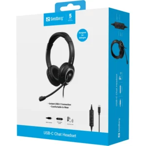 Slušalice sa mirkofonom Sandberg USB Chat Headset 126-16
