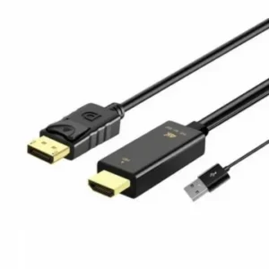 Kabl Displayport - HDMI M/M +USB 2.0/Linkom 1.8m