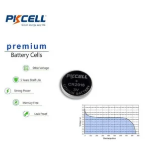 Dugmasta baterija CR2016 PKCELL 3.0V (1kom.)