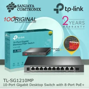 TL-SG1210MP POE+switch 8-port GIGABIT