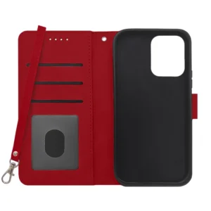MCLF11-XIAOMI Redmi 9 * Futrola Leather FLIP Red (149)