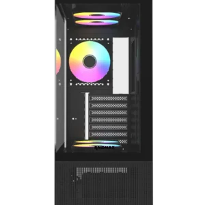 Kuciste Raidmax Infinita I802 Air/Glass/5x 120mm RGB/PINK/i802APKS