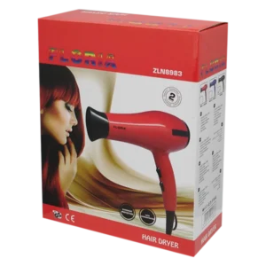 Zilan ZLN8984 (ZLN8983 / RD) Fen za kosu, 1800W, 3nivoa temperature i 2nivoa brzine crven