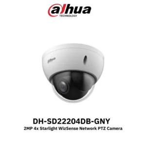 SD22204DB-GNY 2MP 4x Starlight WizSense Network PTZ kamera