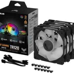 TUF GAMING TR120 ARGB BLACK EDITION 3IN1 ventilator