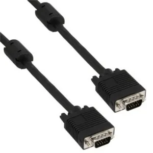 Kabl VGA M/M 20m 2 FE. Black WIRETEK