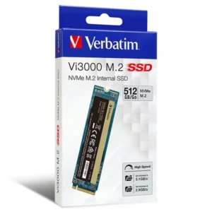SSD M.2 NVMe Verbatim 512GB Vi3000 3100MBs/2100MBs