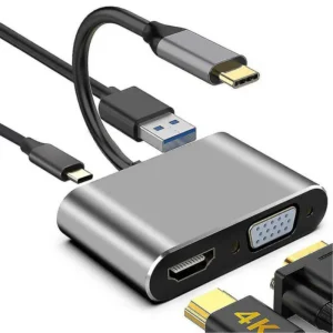 Adapter-konvertor TIP C na HDMI (m/ž) metal
