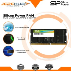 RAM SODIMM DDR4 8GB 3200MHz Silicon Power SP008GBSFU320X02