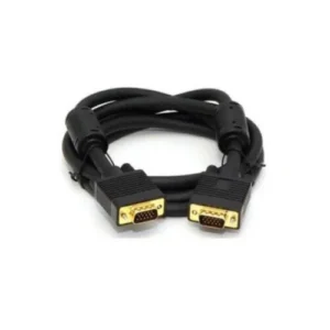 Kabl VGA D-sub M/M 1.8m HQ feritno jezgro crni