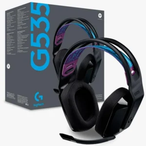 Logitech G535 Lightspeed Wireless Gaming Headset, Black