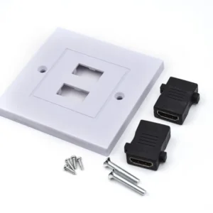 Kettz HU-K100 HDMI zidna utičnica sa 2 Ulaza