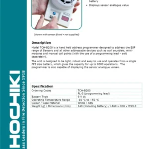 TCH-B200 Programator za ASX senzore