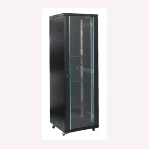 Rack orman samostojeći, 47U, 800x800, staklena vrata (pakovanje od 5 kutija)