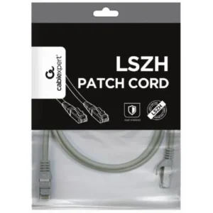 PP6A-LSZHCU-0.5M Gembird Mrezni kabl, SFTP CAT.6A BAKARNI LSZH Patch cord 0.5m Grey