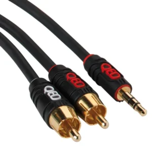 Kabl audio 3.5mm - 2xRCA 5m crni