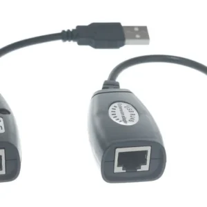 UAE-30M Gembird USB extender radi sa CAT5e ili CAT6 LAN kablom, 30m
