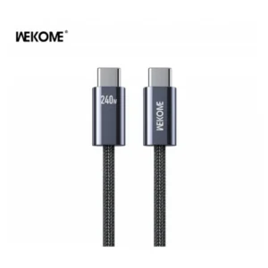 WDC-23 Kabl 3.1 USB tip C M/M 1m za Super brzo punjenje 240W/480Mbps, crni